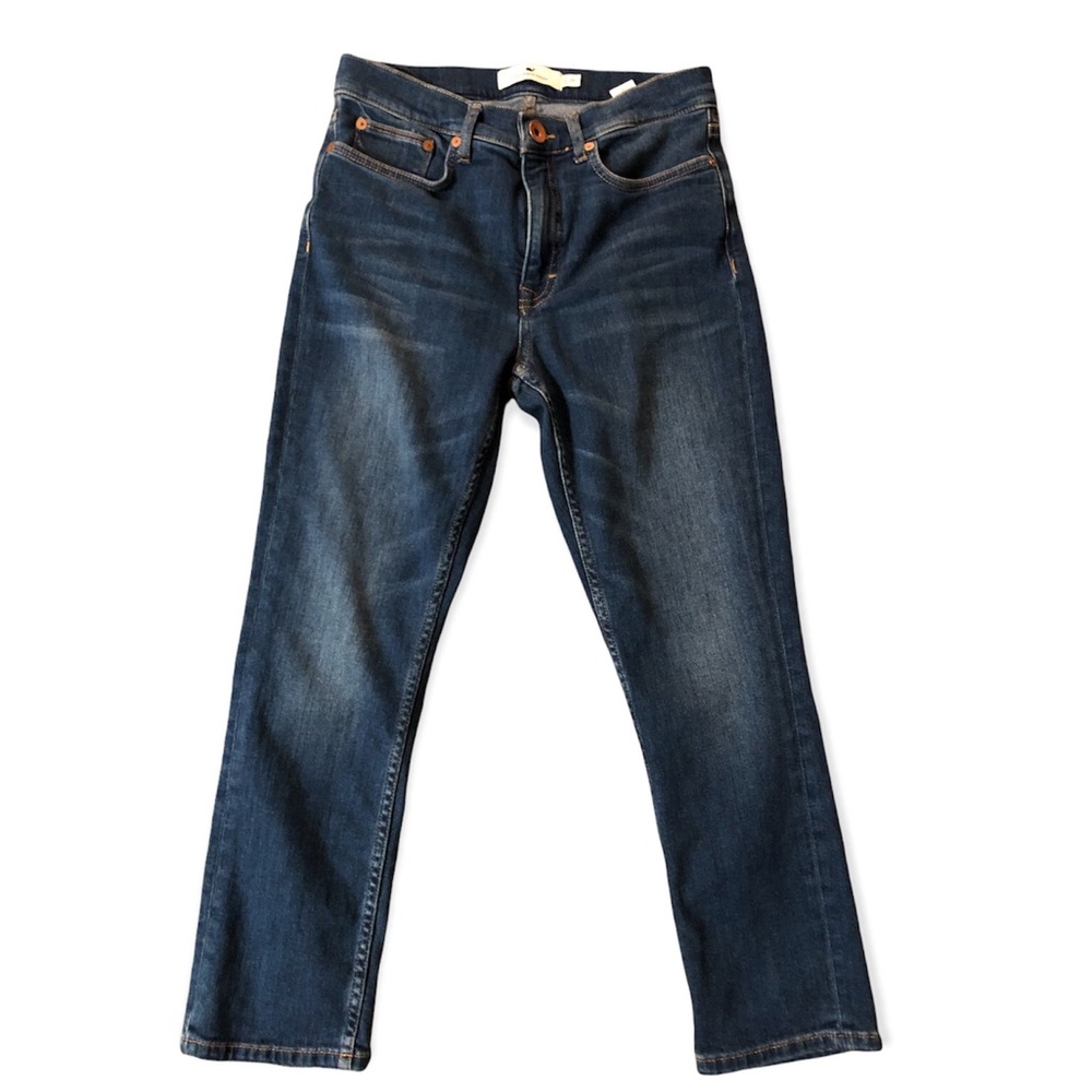 VINEYARD VINES • High Rise • Crop Straight Leg Jeans • Size 28